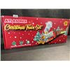 Image 1 : 1 Christmas Train Set w/ Light and Sound Effects - New