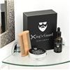 Image 1 : 1 King's Guard Beard Grooming Kit - Natural/Organic Unscented Beard Kit - New Sealed