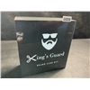 Image 2 : 1 King's Guard Beard Grooming Kit - Natural/Organic Unscented Beard Kit - New Sealed