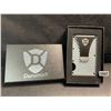 Image 2 : 1 DunamisX Carbon Fiber Minimalist Wallet; RFID Blocking Metal Wallet w/ Money Clip - New in Box