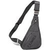 Image 1 : 2 Sling Chest Bags/Crossbody Bags for Men - Great for Travel or Everyday Use; Dark Grey - New