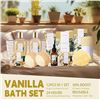 Image 4 : 1 Spa Luxetique 12PC Spa Gift Basket Set for Women; Vanilla Bath Gift Set - New in Box
