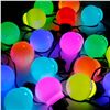 Image 5 : 1 Box of Outdoor LED RGB String Lights for Patios; 32FT Length - App & Remote Control - New