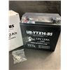 Image 3 : 1 Upstart Factory Activated Sealed Lead-Acid 12V 12Ah Battery; Motorcycle/ATV/Powersport Battery NEW