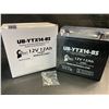 Image 2 : 1 Upstart Factory Activated Sealed Lead-Acid 12V 12Ah Battery; Motorcycle/ATV/Powersport Battery NEW
