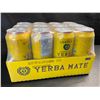 Image 2 : 1 Case of Guayakí Yerba Mate Organic Energy Drink Alternative Beverages - Peach; 12 x 458ml Cans