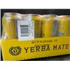Image 4 : 1 Case of Guayakí Yerba Mate Organic Energy Drink Alternative Beverages - Peach; 12 x 458ml Cans