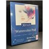 Image 1 : 2 Pack of Art-n-Fly Watercolor Pads - 30 Heavy Weight Sheets Each (9in x 12in Size) - New Sealed