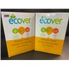 Image 1 : 2 Boxes of Ecover Natural Plant-Based Dishwasher Powder - Citrus - 1.36kg - New Sealed
