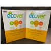 Image 1 : 2 Boxes of Ecover Natural Plant-Based Dishwasher Powder - Citrus - 1.36kg - New Sealed