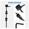 Image 3 : 1 18inch Heavy Duty Cane Bolt Drop Rod Kit - New