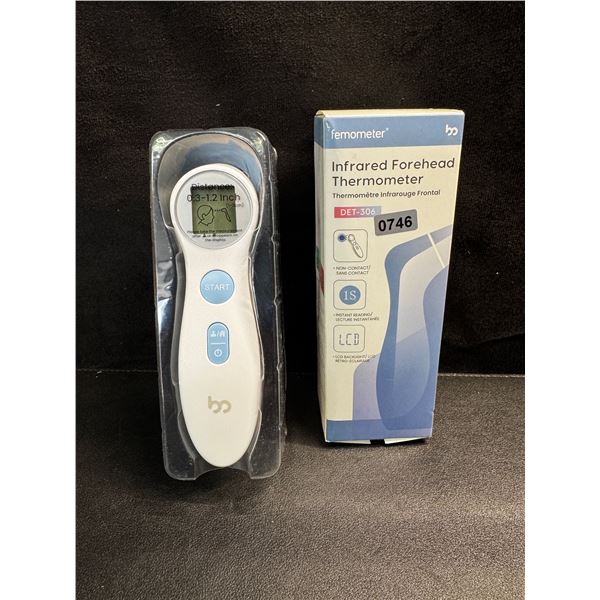 1 Femometer Infrared Forehead Thermometer - New