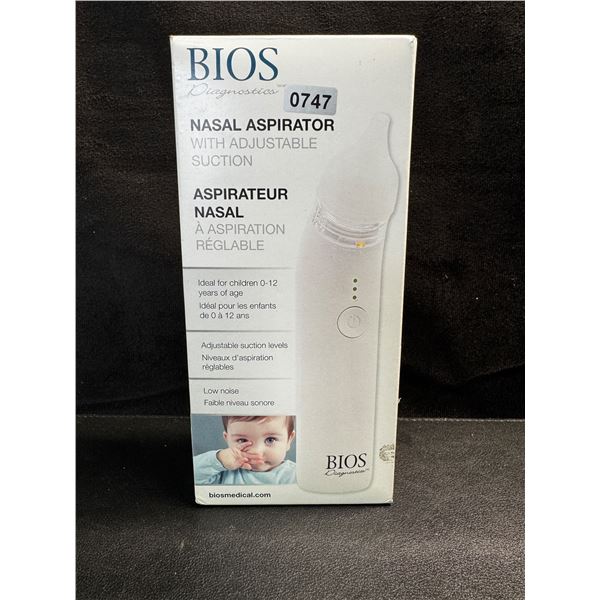 1 Bios Baby Nasal Aspirator - New Damaged Box