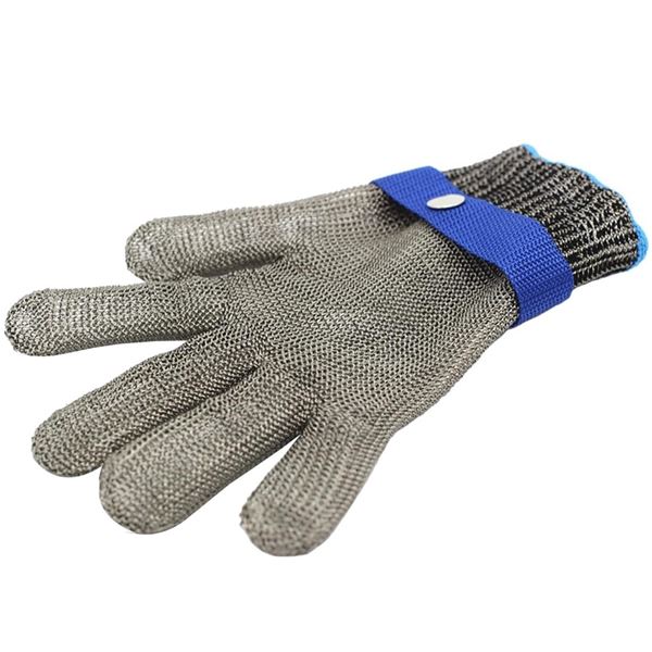 1 Level 5 Cut Resistant Steel Wire Glove Size Large - New