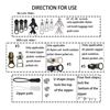 Image 2 : 1 Zipper Repair Kit for Clothing, Sleeping Bags ETC. - New