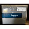 Image 4 : 1 Bedsure Solid Grey King Size Duvet Cover - New