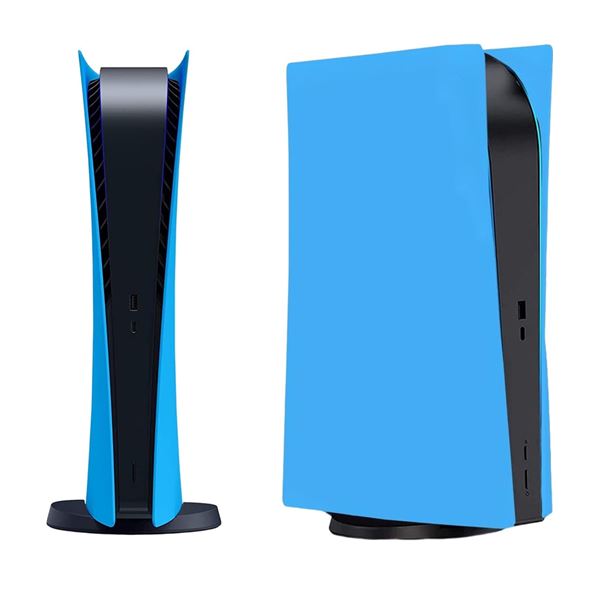 1 Set of Sky Blue PS5 Plates for Original Digital Version - New