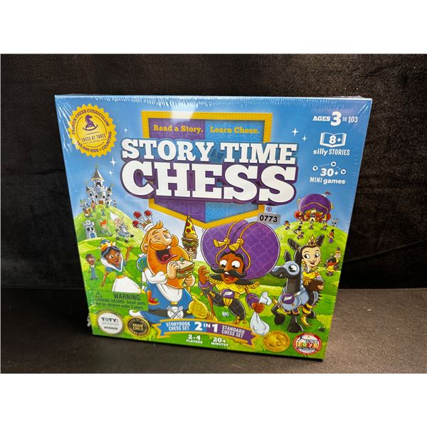 1 Story Time Chess The Game 2021 Toy of The Year Award Winner! - Great Beginners Chess Set -  New