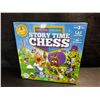 Image 1 : 1 Story Time Chess The Game 2021 Toy of The Year Award Winner! - Great Beginners Chess Set -  New