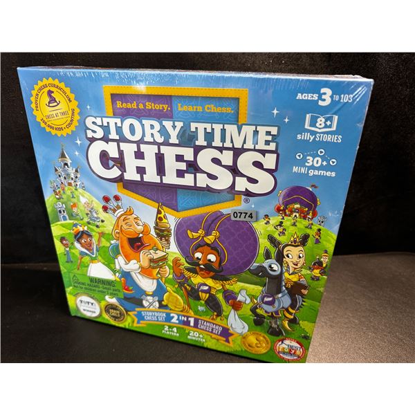 1 Story Time Chess The Game 2021 Toy of The Year Award Winner! - Great Beginners Chess Set -  New