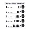 Image 2 : 1 Box of 2 5LB Adjustable Ankle Weights by Feecco - New