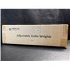 Image 5 : 1 Box of 2 5LB Adjustable Ankle Weights by Feecco - New