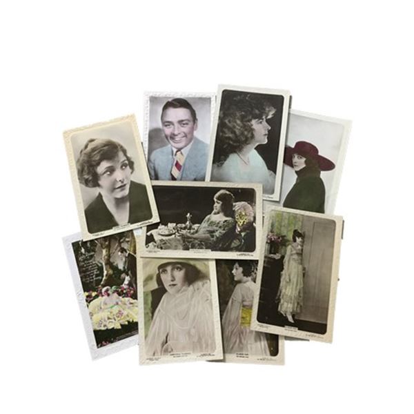J. Beagles & Co. & Lily White Rare Portrait Postcard Collection (9)