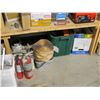 Image 7 : WOODEN STORAGE RACK W/ CONTENTS INCL: FASTENERS,