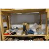 Image 2 : WOODEN STORAGE RACK W/ CONTENTS INCL: HARDWARE,