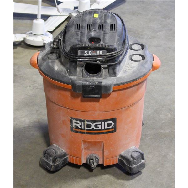 RIDGID WET/DRY VACUUM