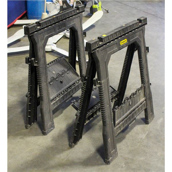 SET OF 2 STANLEY SAW HORSES