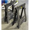 Image 1 : SET OF 2 STANLEY SAW HORSES