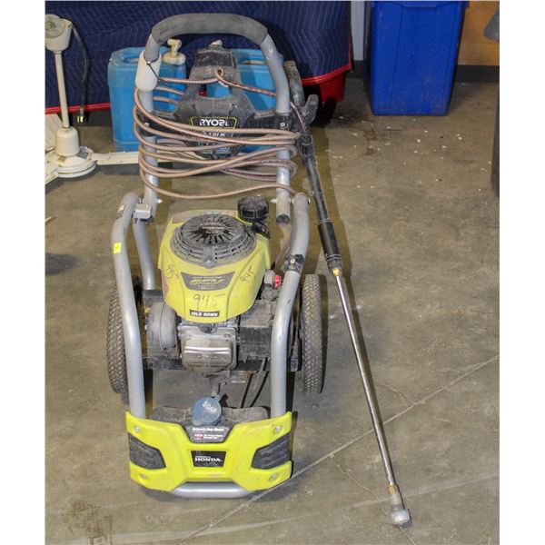 RYOBI GAS PRESSURE WASHER W/ HONDA ENGINE