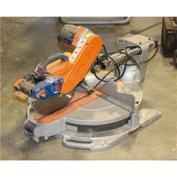 RIDGID SLIDING COMPOUND MITRE SAW **AS IS**