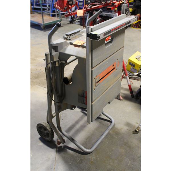 KING INDUSTRIAL10" JOBSITE TABLE SAW