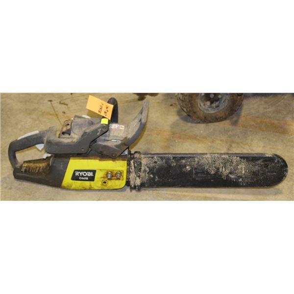 RYOBI C4618 GAS CHAINSAW **AS IS**