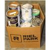 BOX OF ASSORTED INTERIOR PAINTS