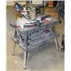 DELTA COMPUND MITRE SAW W/ TABLE