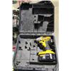 Image 1 : DEWALT DW056 1/4" CORDLESS INPACT DRIVER W/ CASE &