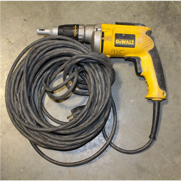 DEWALT DW272VSR CORDED DRYWALL SCREWDRIVER