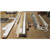 LARGE LOT OF ASSORTED BASEBOARDS AND TRIMS