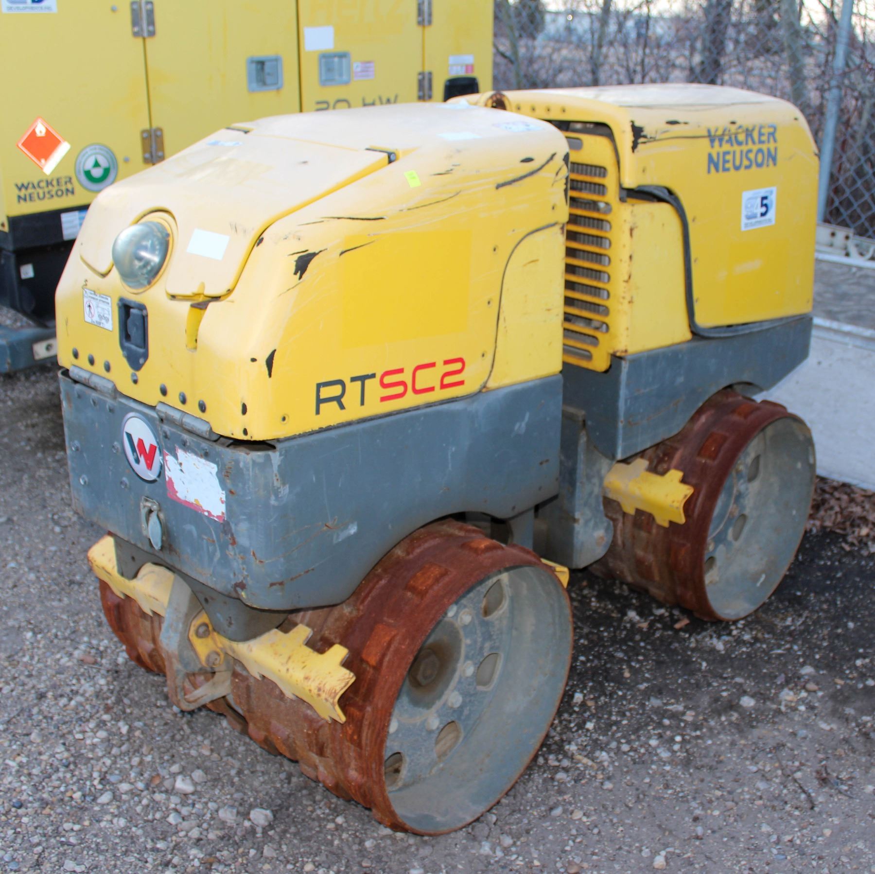 WACKER NEUSON RTSC2 WALK/TOW BEHIND COMPACTOR
