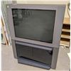 Image 1 : SONY TRINITRON 36" BOX TV W/ STAND & REMOTE