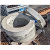 Image 1 : PALLET OF 4 CONCRETE MANHOLE RINGS