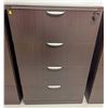 Image 1 : 4 DRAWER FILING CABINET W/ KEY 35.5" X 22" X 54.5