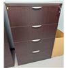 Image 1 : 4 DRAWER FILING CABINET W/ KEY 35.5" X 22" X 54.5"