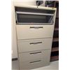 Image 1 : 5 DRAWER METAL FILING CABINET 36" X 18" X 65.5"