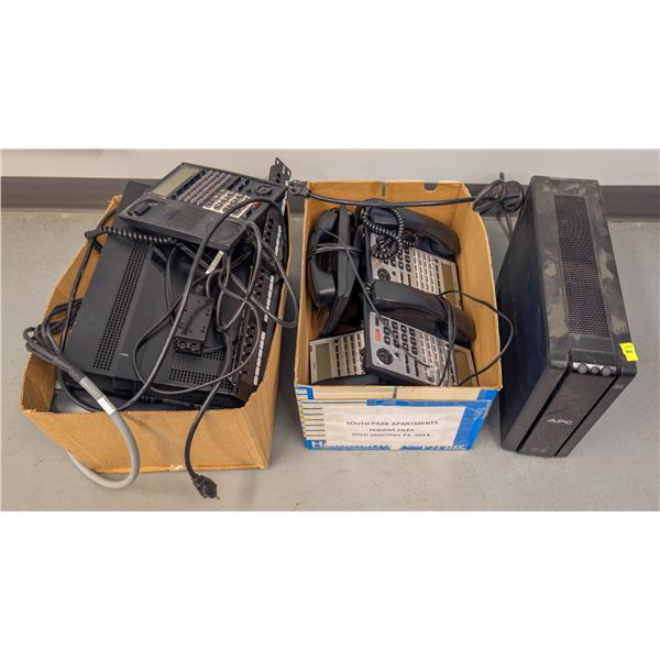 WORKING TELEPHONE SYSTEM W/ ACCESSORIES