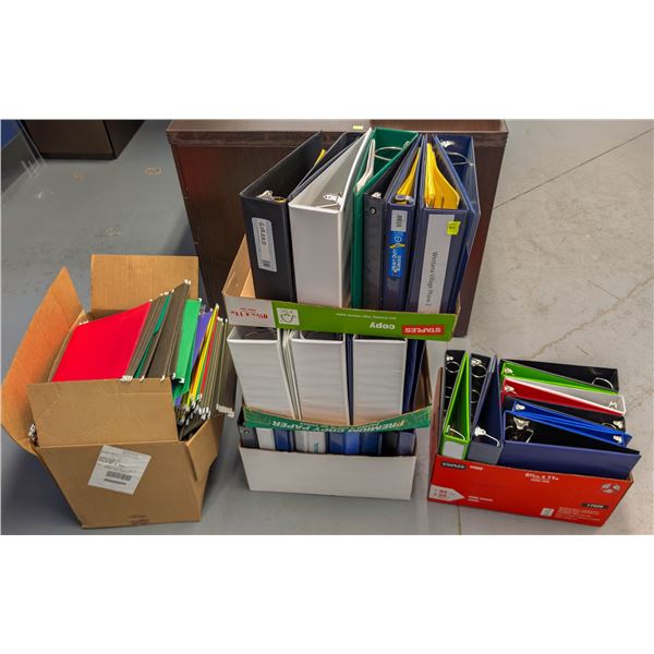 LARGE LOT OF ASSOTED OFFICE SUPPLIES