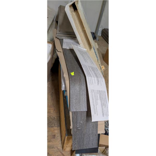 LOT OF VINYL FLOORING